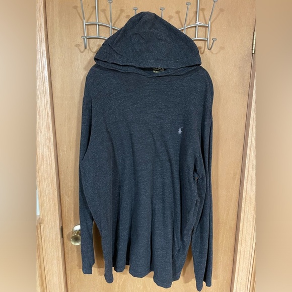 RALPH LAUREN-Jersey Hooded T-Shirt XLT - Picture 3 of 6